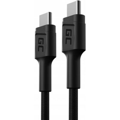Câble USB 2.0 Green Cell KABGC31 - 30cm Noir - Adaptateur USB-C Câble USB 2.0 Green Cell KABGC31 - 30cm Noir - Adaptateur USB-C