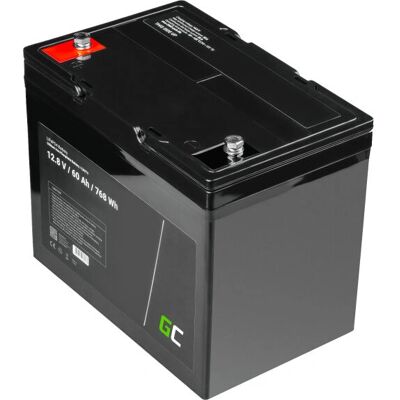 Batería de Vehículo Green Cell CAV11 - Fosfato de Hierro y Litio - 60 Ah Batería de Vehículo Green Cell CAV11 - Fosfato de Hierro y Litio - 60 Ah