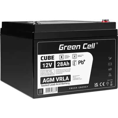 Akumulator AGM Green Cell 6V 1.2Ah - Ołowiowo-kwasowy do zabawek i alarmów Akumulator AGM Green Cell 6V 1.2Ah - Ołowiowo-kwasowy do zabawek i alarmów