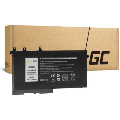 Green Cell 3DDDG Laptop Akku für Dell - 2900mAh - Schwarz Green Cell 3DDDG Laptop Akku für Dell - 2900mAh - Schwarz