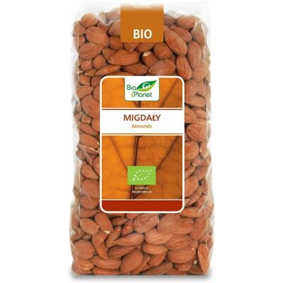Bio Planet 1 kg Organiczne Migdały - Naturalna i Zdrowa Przekąska Bio Planet 1 kg Organiczne Migdały - Naturalna i Zdrowa Przekąska