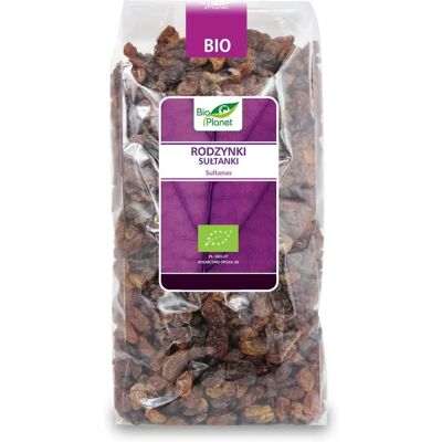 BIO PLANET Organiczne bezglutenowe rodzynki - Suszone owoce BIO PLANET Organiczne bezglutenowe rodzynki - Suszone owoce