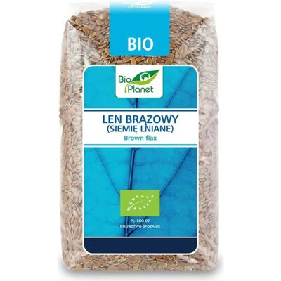 Bio Planet Graines de lin marron bio - 400g - Publicité Bio Planet Graines de lin marron bio - 400g - Publicité