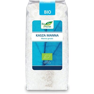 BIO PLANET Ekologiczna kasza manna 500g - Z glutenem BIO PLANET Ekologiczna kasza manna 500g - Z glutenem