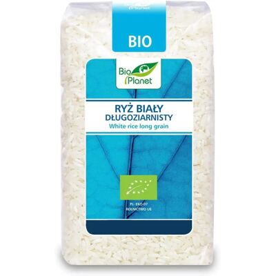 BIO PLANET Długoziarnisty Biały Ryż - Organiczny, Pożywny, 500g BIO PLANET Długoziarnisty Biały Ryż - Organiczny, Pożywny, 500g