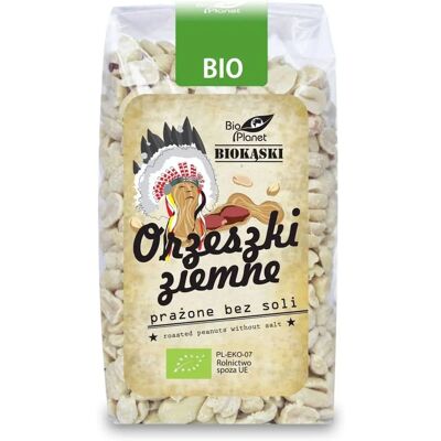 BIO PLANET Organiczne Prażone Ziemne Orzeszki - 350 g - Orzeszki ziemne BIO PLANET Organiczne Prażone Ziemne Orzeszki - 350 g - Orzeszki ziemne