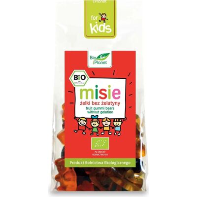 BIO PLANET Organiczne Żelki Bez Żelatyny - Owocowe Słodycze BIO PLANET Organiczne Żelki Bez Żelatyny - Owocowe Słodycze