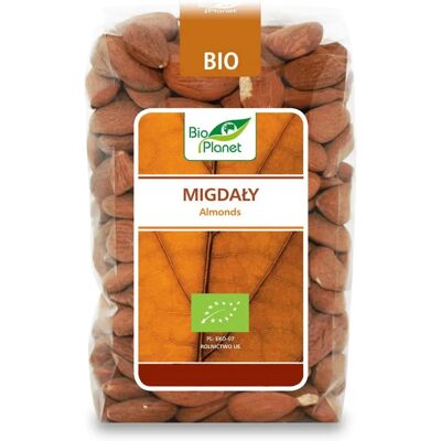 BIO PLANET - Migdały Ekologiczne 350g BIO PLANET - Migdały Ekologiczne 350g