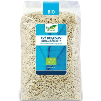 BIO PLANET Ekologiczny Długi Ziarnisty Brązowy Ryż - Ryż BIO PLANET Ekologiczny Długi Ziarnisty Brązowy Ryż - Ryż