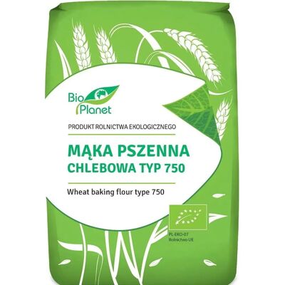 BIO PLANET Ekologiczna mąka pszenna typ 750 - Mąka BIO PLANET Ekologiczna mąka pszenna typ 750 - Mąka