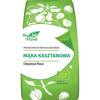 BIO PLANET Ekologiczne Mąka z Suszonych Kasztanów 250g - Mąka BIO PLANET Ekologiczne Mąka z Suszonych Kasztanów 250g - Mąka