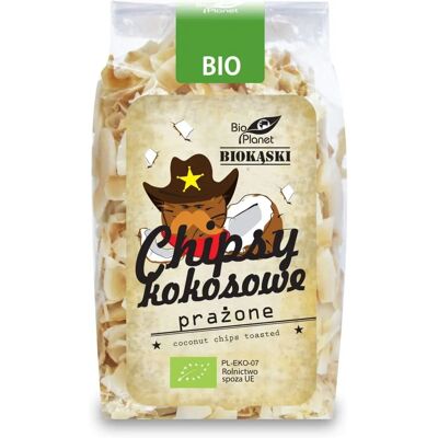 BIO PLANET Organiczne Prażone Chipsy Kokosowe - Chipsy Kokosowe BIO PLANET Organiczne Prażone Chipsy Kokosowe - Chipsy Kokosowe