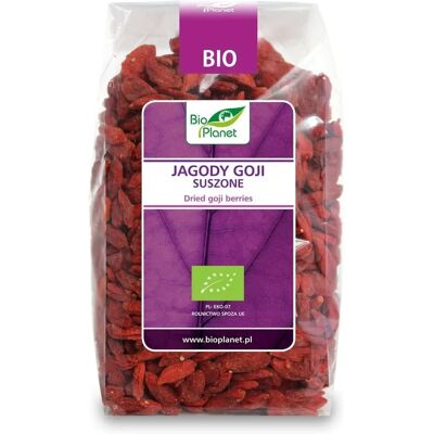BIO PLANET Baies de goji séchées - Riche en antioxydants, 250 g - Publicité BIO PLANET Baies de goji séchées - Riche en antioxydants, 250 g - Publicité