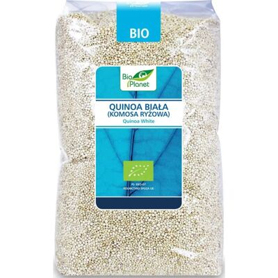 Bio Planet Organiczna Biała Quinoa - 1kg - Bezglutenowa i Wysoka w Białko Bio Planet Organiczna Biała Quinoa - 1kg - Bezglutenowa i Wysoka w Białko