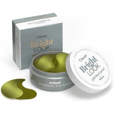 Clavier Hydrogel-Augenpads Gold Black Pearl - Augenpads Clavier Hydrogel-Augenpads Gold Black Pearl - Augenpads