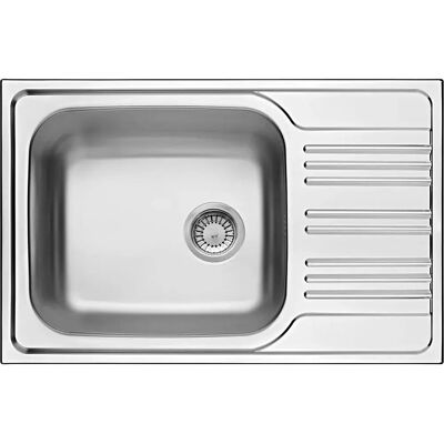 Deante XYLO ZEX 311B Edelstahlspüle mit Ablage - Spüle Deante XYLO ZEX 311B Edelstahlspüle mit Ablage - Spüle