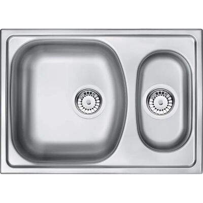 Deante Modell XYLO ZEX_3503 Edelstahl 1,5-Becken Zlewozmywak Deante Modell XYLO ZEX_3503 Edelstahl 1,5-Becken Zlewozmywak