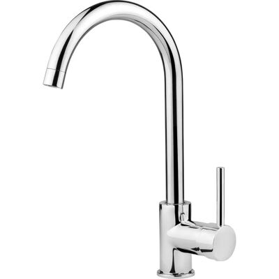 Grifo de Cocina Deante Luno - Moderno, Cromo, Boquilla en U Grifo de Cocina Deante Luno - Moderno, Cromo, Boquilla en U