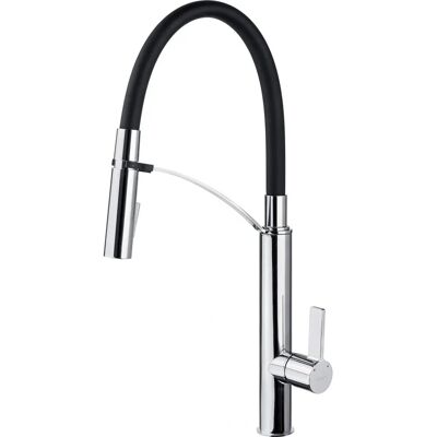 Rubinetto cucina Deante BGB B720 - Estraibile, Cromo/Nero Rubinetto cucina Deante BGB B720 - Estraibile, Cromo/Nero