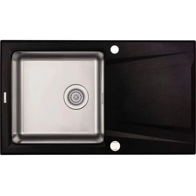 Fregadero de Acero y Granito de una Cavidad - 86x50mm Fregadero de Acero y Granito de una Cavidad - 86x50mm
