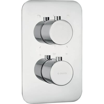 Deante BXY X44T Elemento esterno per scatola termostatica - Cromato Deante BXY X44T Elemento esterno per scatola termostatica - Cromato