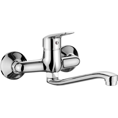 Deante Boro Wand-Küchenarmatur - Chrom - Modernes Küchenventil Deante Boro Wand-Küchenarmatur - Chrom - Modernes Küchenventil