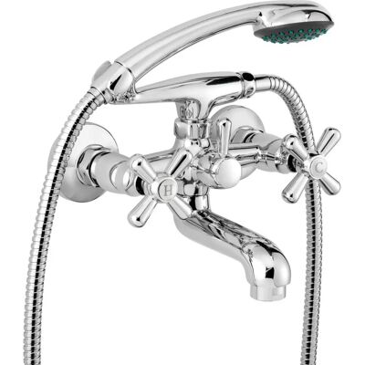 Deante SYMETRIO BOS 011D Miscelatore vasca a parete - Cromo Deante SYMETRIO BOS 011D Miscelatore vasca a parete - Cromo