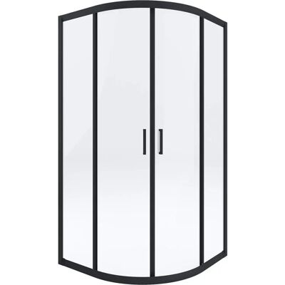 Deante KYP N51K Doccia semicircolare nera - Box doccia Deante KYP N51K Doccia semicircolare nera - Box doccia