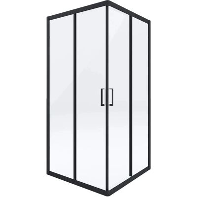 Deante Box Doccia Quadrata - 80x80 cm - Nero - Box Doccia Deante Box Doccia Quadrata - 80x80 cm - Nero - Box Doccia