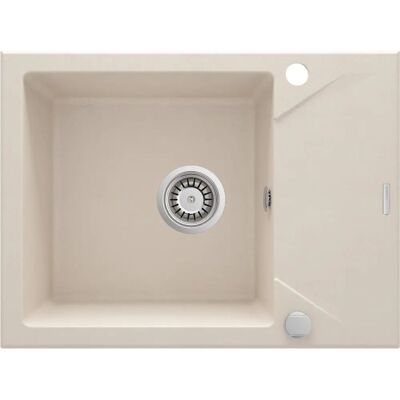 Lavello in granito beige Deante con scolapiatti - Lavello Lavello in granito beige Deante con scolapiatti - Lavello