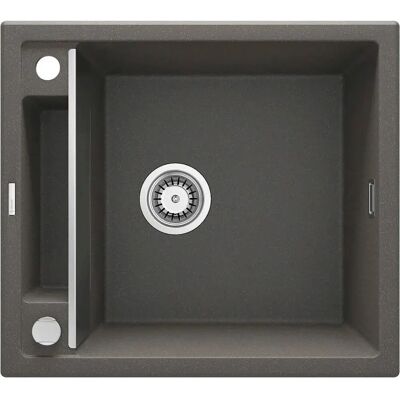 Deante Küchenspüle - 50x56cm Magnetisch Antrazit - 1 Becken - 3,5" Ablauf Deante Küchenspüle - 50x56cm Magnetisch Antrazit - 1 Becken - 3,5" Ablauf