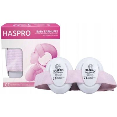 Haspro Kids Rosa Melua vaimentavat kuulokkeet - Kuulonsuojaimet Haspro Kids Rosa Melua vaimentavat kuulokkeet - Kuulonsuojaimet