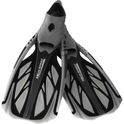 AQUA SPEED Sznorkelező uszonyok - Fekete Szürke - Sznorkelező uszonyok AQUA SPEED Sznorkelező uszonyok - Fekete Szürke - Sznorkelező uszonyok