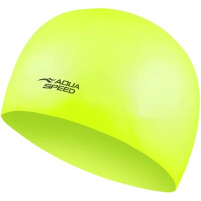 AQUA SPEED 100-18 Coiffure sportive - Jaune - Publicité AQUA SPEED 100-18 Coiffure sportive - Jaune - Publicité