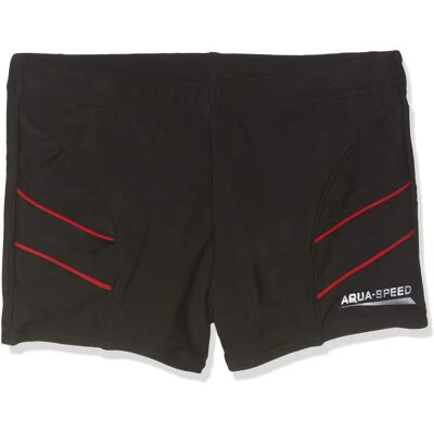 AQUA SPEED Kinder Schwimmshorts Andy Pattern Čierna - Schwimmhose AQUA SPEED Kinder Schwimmshorts Andy Pattern Čierna - Schwimmhose