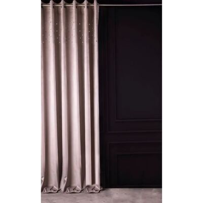Tenda in Velluto Grigio Argento - Stile Moderno, 140x270, Occhielli Tenda in Velluto Grigio Argento - Stile Moderno, 140x270, Occhielli