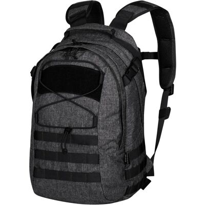 Plecak Helikon Edc z mieszanki nylonu i poliestru Melange Czarny-Szary - Plecak Plecak Helikon Edc z mieszanki nylonu i poliestru Melange Czarny-Szary - Plecak