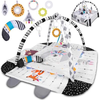 Tapis de jeu interactif Ricokids 3en1 - Développement et confort - Publicité Tapis de jeu interactif Ricokids 3en1 - Développement et confort - Publicité