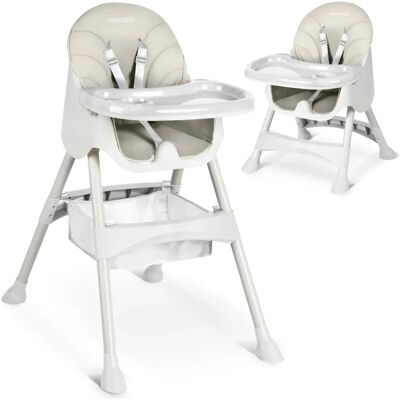 Ricokids Milo 3-in-1 Kinderstoel - Grijs Ricokids Milo 3-in-1 Kinderstoel - Grijs