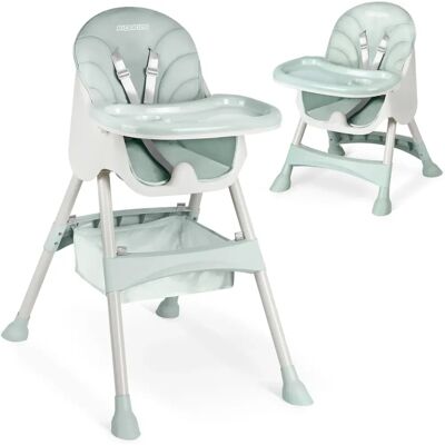 Chaise Haute Ricokids Milo Vert Clair 3-en-1 - Siège pour bébé et enfant - Publicité Chaise Haute Ricokids Milo Vert Clair 3-en-1 - Siège pour bébé et enfant - Publicité