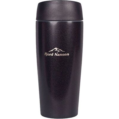 Fjord Nansen LANDO Kubek Termiczny - 400ml, Srebrny - Kubek Termiczny Fjord Nansen LANDO Kubek Termiczny - 400ml, Srebrny - Kubek Termiczny