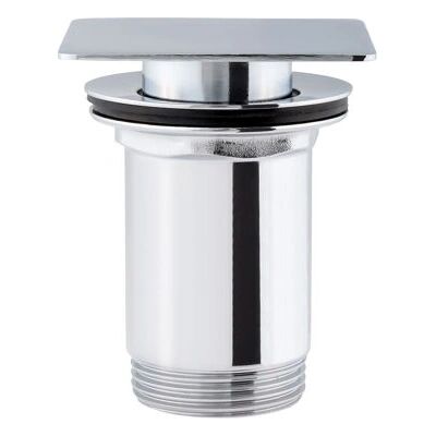 Omnires Q706CR - Crom 70x70 mm pătrat - dopul de scurgere Omnires Q706CR - Crom 70x70 mm pătrat - dopul de scurgere