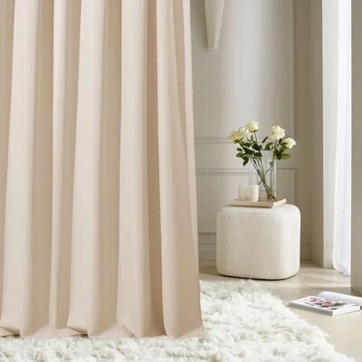 MyBestHome ZODIAC Krémová Curtain - French Window Size MyBestHome ZODIAC Krémová Curtain - French Window Size