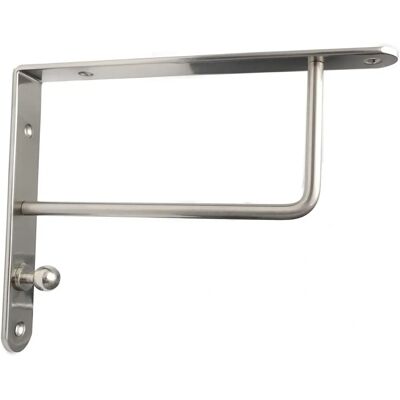 GTV - 026 - Brushed Chrome - Fixed - Shelf Brackets GTV - 026 - Brushed Chrome - Fixed - Shelf Brackets