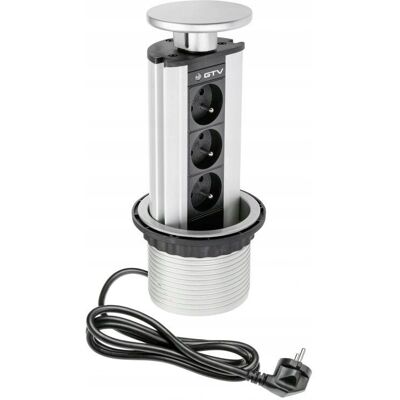 Multiprise GTV AE-BPW3GU-80 - 3 prises avec terre Multiprise GTV AE-BPW3GU-80 - 3 prises avec terre