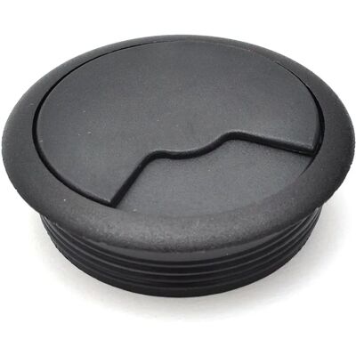 GTV Plastic Computer Table Grommet - Ø60mm Cable Tidy GTV Plastic Computer Table Grommet - Ø60mm Cable Tidy