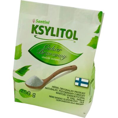 SANTINI Ksylitol 250g - Słodzik SANTINI Ksylitol 250g - Słodzik
