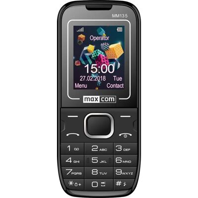Maxcom Classic Mm135 - Negro azul Maxcom Classic Mm135 - Negro azul