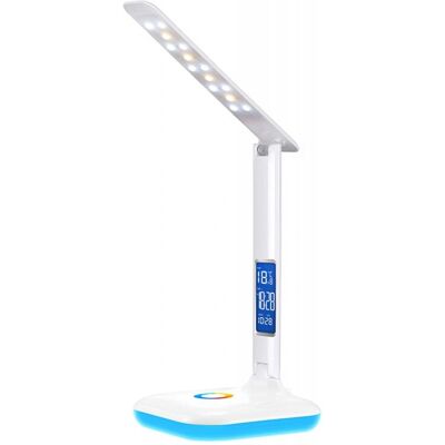 MaxCom ML2100 Aurora lampa biurkowa - Biała, Niebieska, Wielokolorowa MaxCom ML2100 Aurora lampa biurkowa - Biała, Niebieska, Wielokolorowa