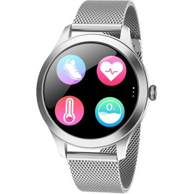 Smartwatch MaxCom FW42 Srebrny - Wodoodporny, Tętno, iOS & Android Smartwatch MaxCom FW42 Srebrny - Wodoodporny, Tętno, iOS & Android